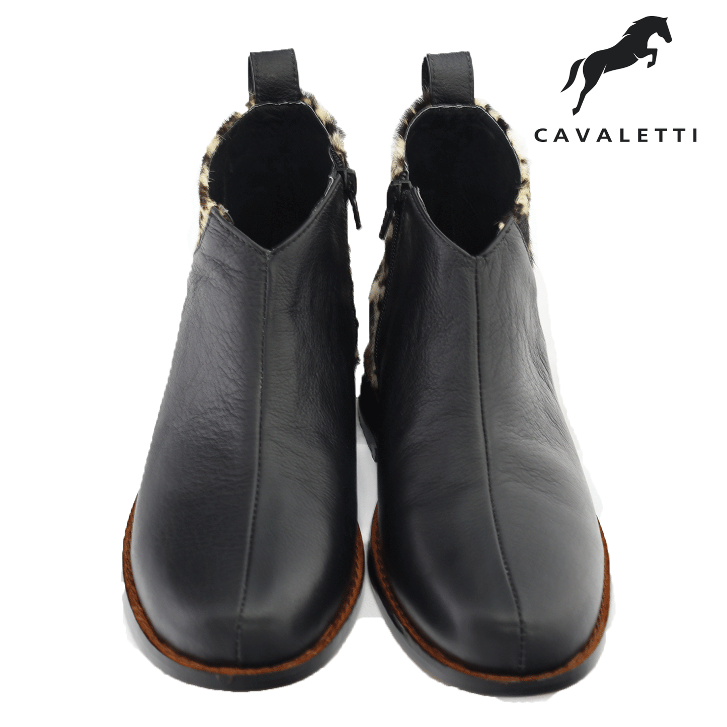 Botines de cuero para mujer